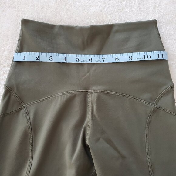Glyder 7/8 Sport Legging Moss XS - Picture 9 of 10